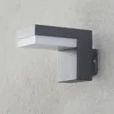 Dionys LED outdoor wall lamp in dark grey