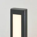 Mhairi LED path light, angular, dark grey, 100 cm