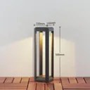Fery LED pillar light in anthracite, 50 cm