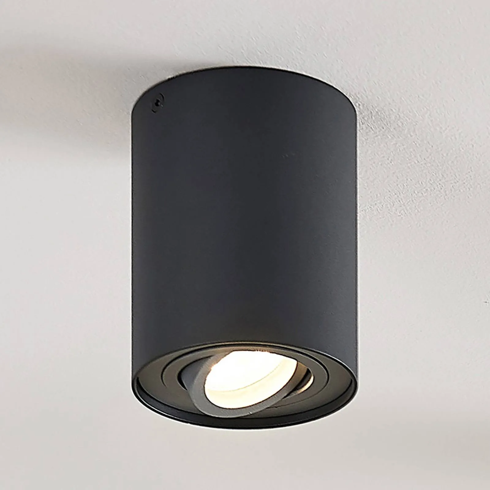 Tiberius GU10 downlight in anthracite