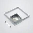Anays LED wall lamp, square, 32 cm