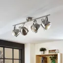 Zoja ceiling spotlight, 4-bulb