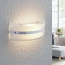 Zinka glass wall lamp Zinka with LED, 25 cm
