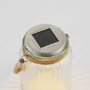 Farid LED glass solar lantern