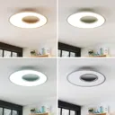 Durun LED ceiling light, dimmable CCT round 60 cm