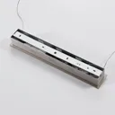Tymon LED linear pendant light, narrow, extendable
