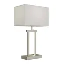 Sigurd table lamp with fabric lampshade