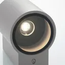 Katalia LED outdoor wall light, concrete, 1-bulb