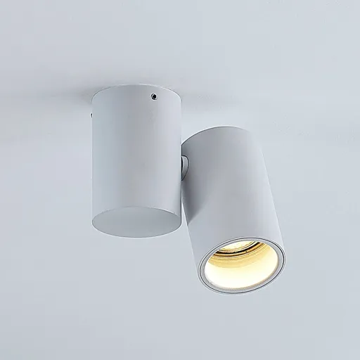 Gesina ceiling lamp, one-bulb, white