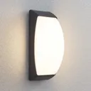 Alexey LED outdoor wall lamp, IP65, dark grey