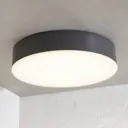 Lahja LED outdoor ceiling lamp, IP65, dark grey