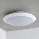 Naira LED outdoor ceiling lamp white no sensor