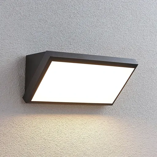 Abby LED outdoor wall light with sensor