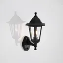 Nane outdoor wall light lantern shape, with sensor