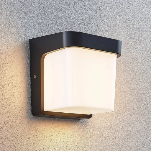 Adenike LED outdoor wall lamp without sensor