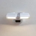 Nikoleta LED outdoor wall lantern, sensor, 2-bulb