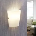 Calpurnia glass wall light