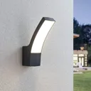 Ilvita LED outdoor wall lamp, anthracite