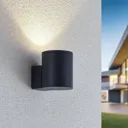 Visavia LED outdoor wall lamp, one-bulb