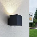 Mekita LED outdoor wall lamp, one-bulb