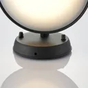 Maive LED outdoor wall light in dark grey
