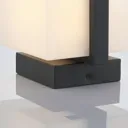 Auron LED outdoor wall lamp, cube-shaped