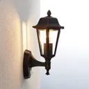 Noor outdoor wall light with a motion detector