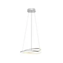 Lindby Davian LED hanging light, dimmable, nickel