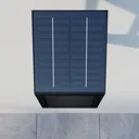 Lucande Timeo LED solar outdoor wall light