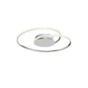 Lindby Joline LED ceiling light, crystal, 45 cm