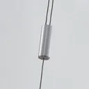 Lucande Myron LED hanging light with touch dimmer