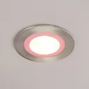 Lindby Noor LED recessed spotlight RGBW, nickel