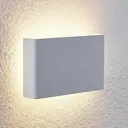 Lindby Dilip wall light made of steel, white