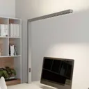Arcchio Jolinda LED office clip-on light, silver