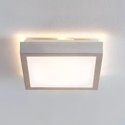 Lindby Margit LED ceiling lamp, angular, 27 cm