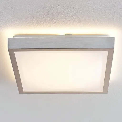 Lindby Margit LED ceiling lamp, angular, 37.5 cm