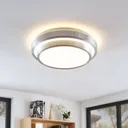 Lindby Naima LED ceiling lamp, round, 34 cm
