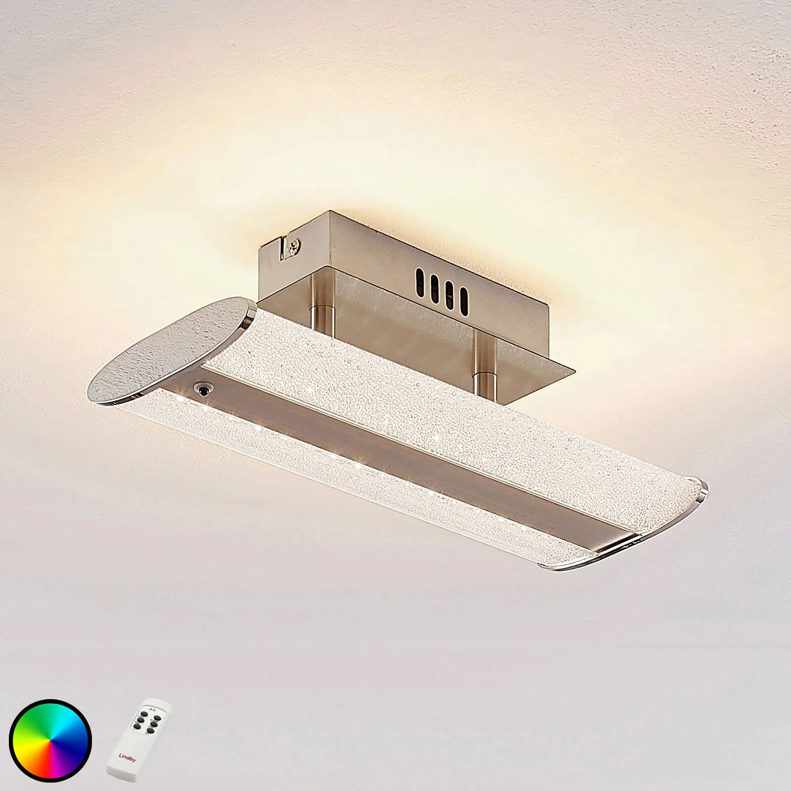 Lindby Sylke LED ceiling light, 30 cm
