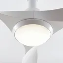 Starluna Borga LED ceiling fan, 3 blades, white