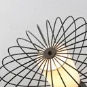 Lindby Korbinian table lamp with cage lampshade