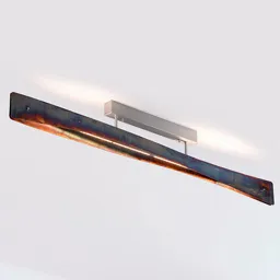 Lucande Lian LED ceiling light, oxidized gold