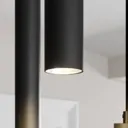 Arcchio Franka LED pendant light, 3-bulb round