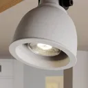 Lindby Mirka LED ceiling light, pine wood, 4-bulb