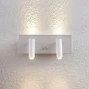 Lucande Magya LED wall light white 4-bulb