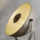 Lindby Scharlie floor lamp with metal lampshade