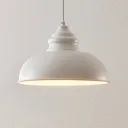 Lindby Cliona hanging light, matt white