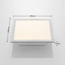 Lindby Stenley LED panel, 4,000 K, 29 x 29 cm