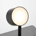 Lindby Marrie LED spotlight, black, 2-bulb, board