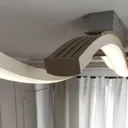 Lucande Mairia LED ceiling light, wave-shaped