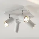 Lindby Joffrey ceiling light, four-bulb, white